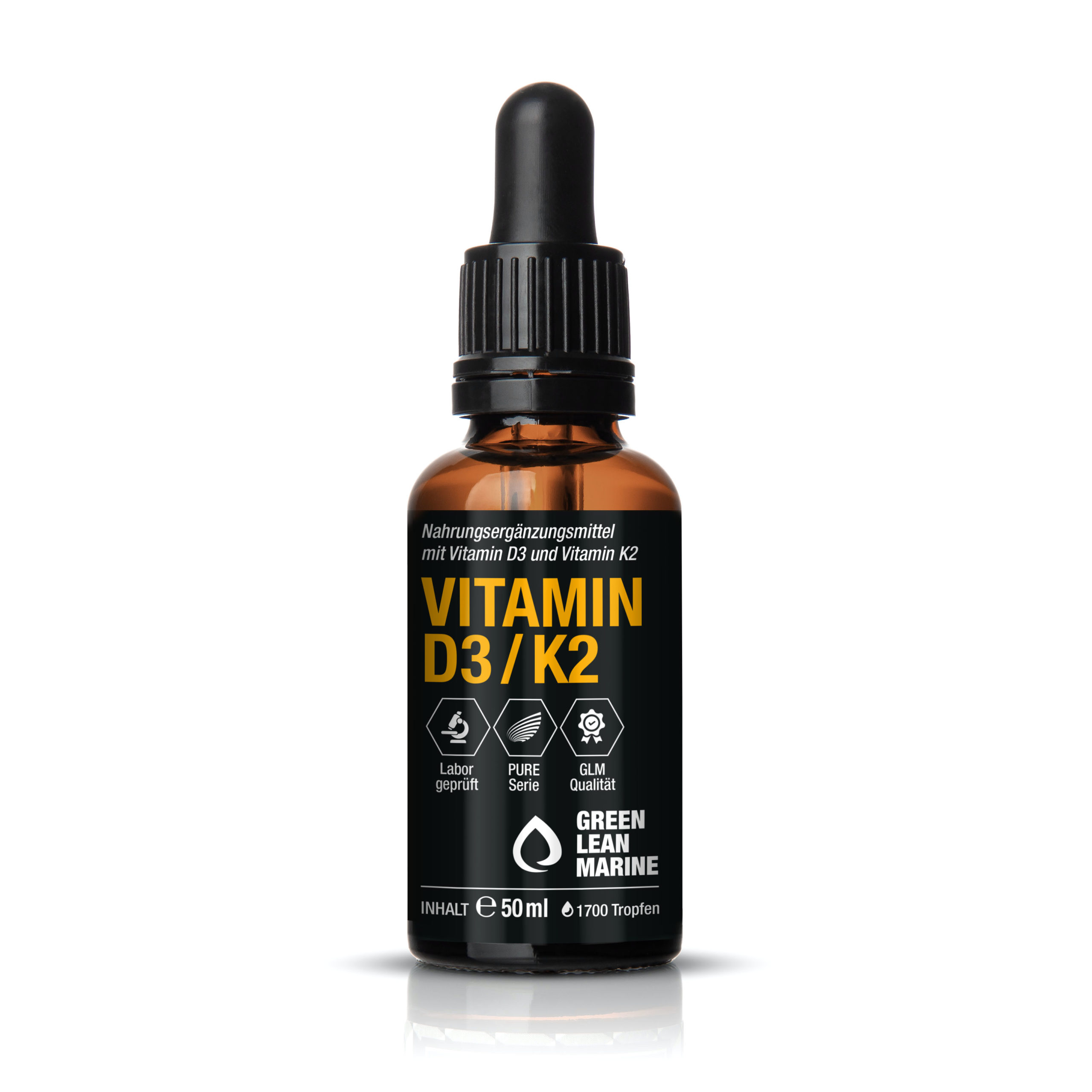 VITAMIN D3 K2 Tropfen 50 ml 1000 IE Vitamin D3 + 20 μg Vitamin K2
