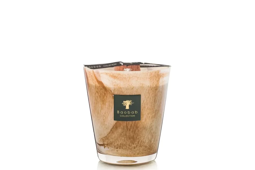 Baobab Atlas Tichka Duftkerze | Limited Edition | Zedernholz, Patschuli, Vetiver | Handgefertigtes Glas | 90% Mineralwachs | Geschenkidee