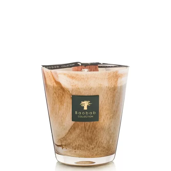 Baobab Atlas Tichka Duftkerze | Limited Edition | Zedernholz, Patschuli, Vetiver | Handgefertigtes Glas | 90% Mineralwachs | Geschenkidee