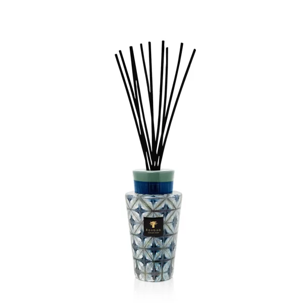 Baobab Bohomania Kilan Totem Luxury Bottle Diffuser 2L – Holzduft, Weihrauch, Bernstein, Zeder, Geschenkbox, 8 Stäbchen, Nachfüllflasche