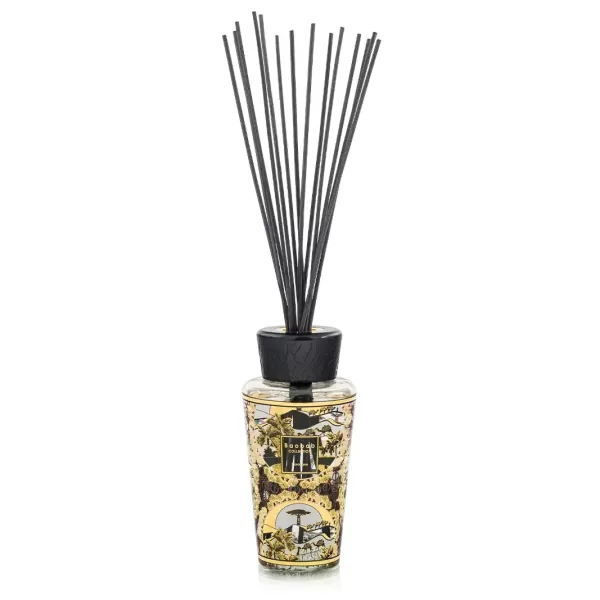 Baobab Caravane Diffuser 500 ml - Limited Edition, Holzduft mit Tanne & Vetiver, 24-karätiges Golddesign, Geschenktasche gratis!