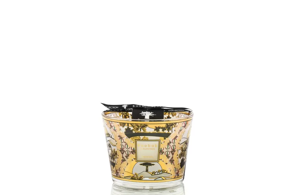 Baobab Caravane Limited Edition Duftkerze – Tanne, Holzkohlefeuer & Vetiver – 24-Karat Gold Design – Handgefertigt – Geschenkidee