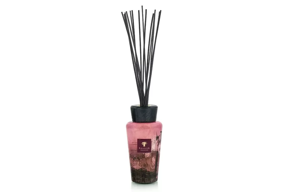 Baobab Diffuser 500 ml Essaouira | Orientalist Raumduft mit Hyazinthe, Lilie & Mandelblüte | Geschenk mit Tasche | 6-9 Monate Duftdauer