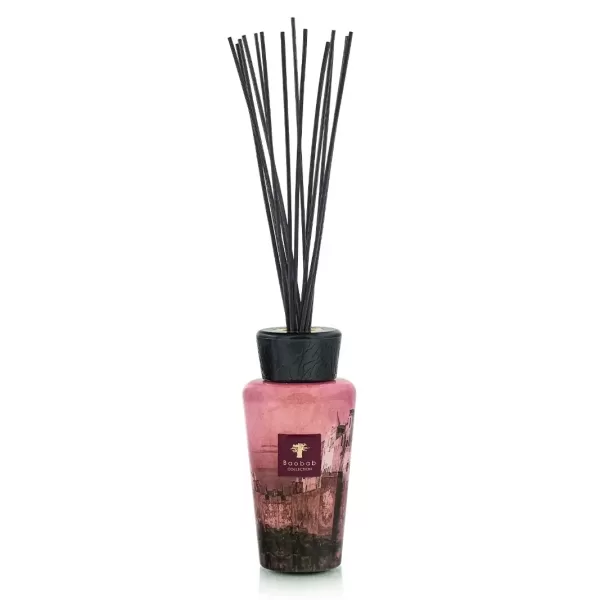 Baobab Diffuser 500 ml Essaouira | Orientalist Raumduft mit Hyazinthe, Lilie & Mandelblüte | Geschenk mit Tasche | 6-9 Monate Duftdauer