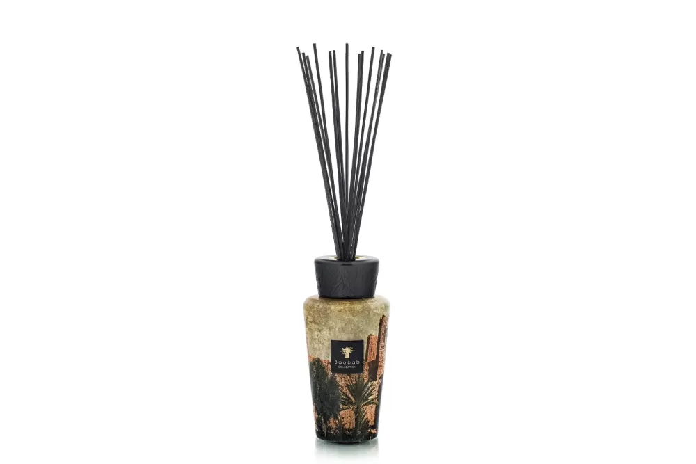 Baobab Orientalist Skoura Diffuser 500 ml - Raumduft mit Zeder, Amber & Weihrauch, luxuriöse Geschenktasche inkl. - 6-9 Monate Duftdauer