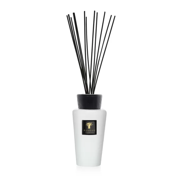 Baobab Pierre de Lune Diffuser 500 ml | Les Prestigieuses | Eisminze & Weißer Tee | Luxuriös | 6-9 Monate Duftdauer | Geschenktasche inkl.