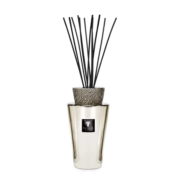 Baobab Platinum Totem Luxury Diffuser 5L - Maskuliner Duft mit Grapefruit & Amber, Exklusive Geschenkbox, Handgefertigter Keramikaufsatz