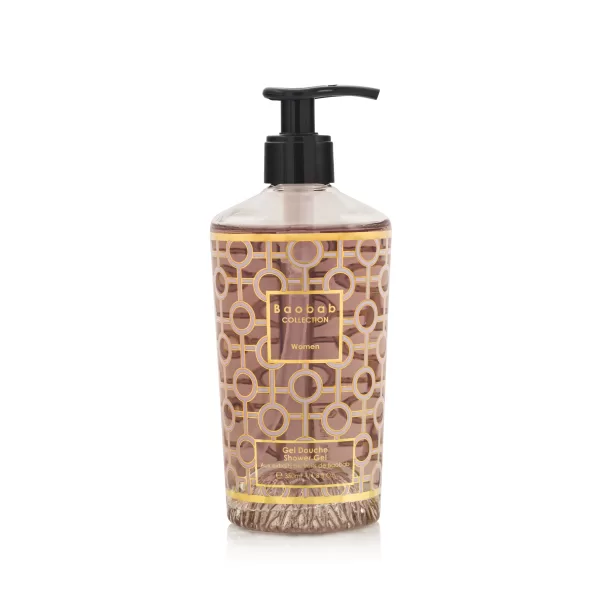 Baobab Women My First Shower Gel - Feuchtigkeitsspendend, blumiger Duft mit Rosennoten, sanfte Reinigung, elegantes Design, 200ml