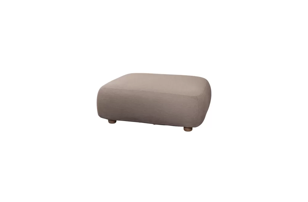 Cane-line Capture Modulsofa Pouf Outdoor Taupe – Flexibles, wetterfestes Design mit QuickDry & Airflow für gemütliche Lounges.