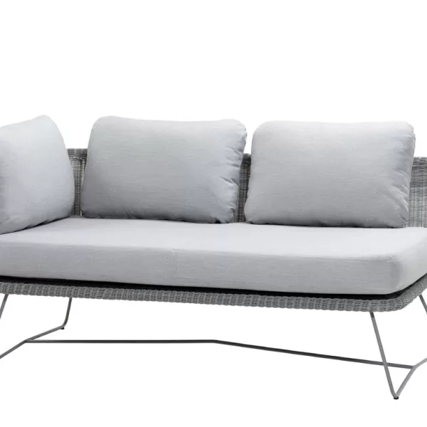 Cane-line Horizon 2-Sitzer Modulsofa Rechts – Skandinavisches Design, wetterfest, UV-beständig, komfortabel für Garten & Terrasse