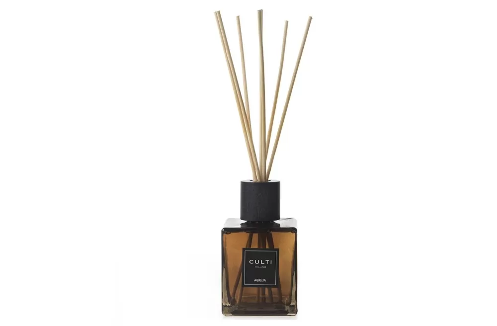 Culti Milano Aqqua Diffuser 500 ml | Frischer Raumduft mit Zitrusnoten, Gewürzen & Holz | Elegante Duftdekoration für Zuhause