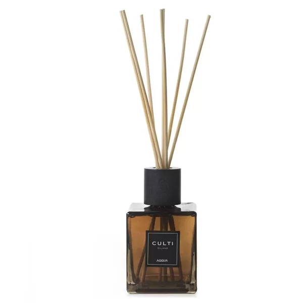 Culti Milano Aqqua Diffuser 500 ml | Frischer Raumduft mit Zitrusnoten, Gewürzen & Holz | Elegante Duftdekoration für Zuhause