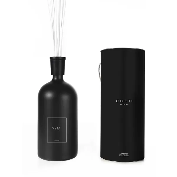 Culti Milano Aramara Diffuser 4300 ml | Stile Black Label | Zitrus Duft | Bitterorange, Bergamotte, Sandelholz | Elegantes Design