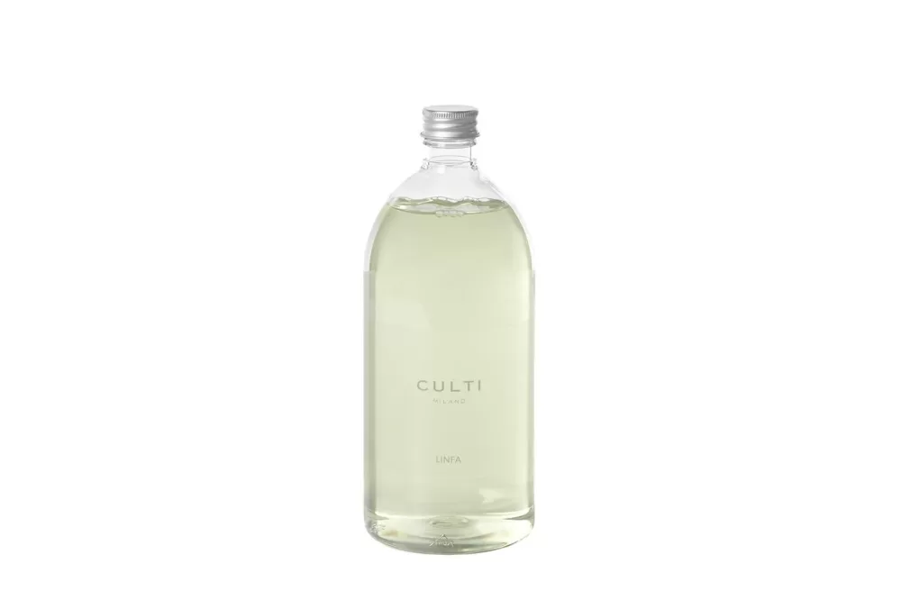 Culti Milano Linfa Refill 1000 ml – Belebender Raumduft mit Zitrus, Gewürzen & Holznoten – Italienisches Design für Ihr Zuhause