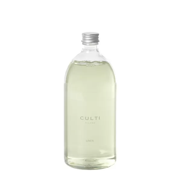 Culti Milano Linfa Refill 1000 ml – Belebender Raumduft mit Zitrus, Gewürzen & Holznoten – Italienisches Design für Ihr Zuhause