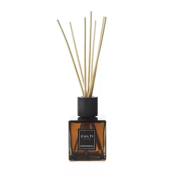 Culti Milano Mareminerale Diffuser 250 ml - Aquatische Noten, Fleur de Sel & weißer Moschus - Mediterraner Raumduft für Wohlbefinden