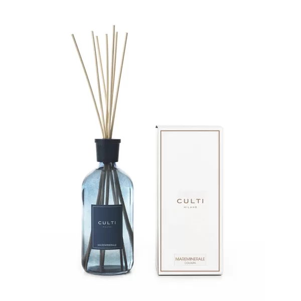 Culti Milano Diffuser "Mareminerale" 1000 ml – Aquatischer Raumduft, frisch & energisierend, für bis zu 30 m², Stile Colours Collection