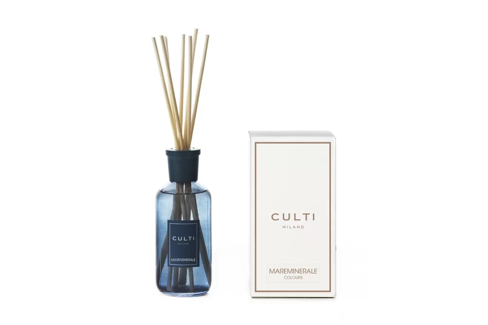 Culti Milano Diffuser 250 ml Mareminerale – Aromatischer Raumduft mit aquatischen Noten, Fleur de Sel & weißem Moschus – Stile Colours