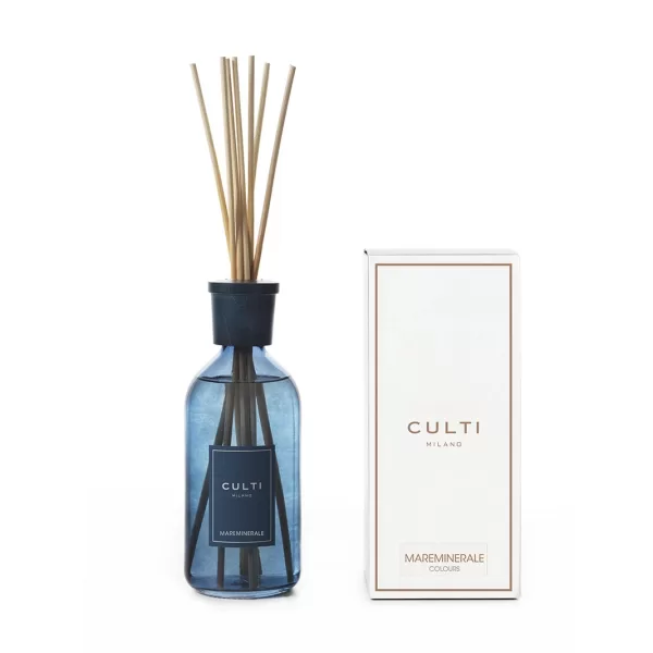 Culti Milano Mareminerale Diffuser 500 ml – Aquatischer Raumduft, Stile Colours, mediterrane Frische für 25 m², elegantes Design