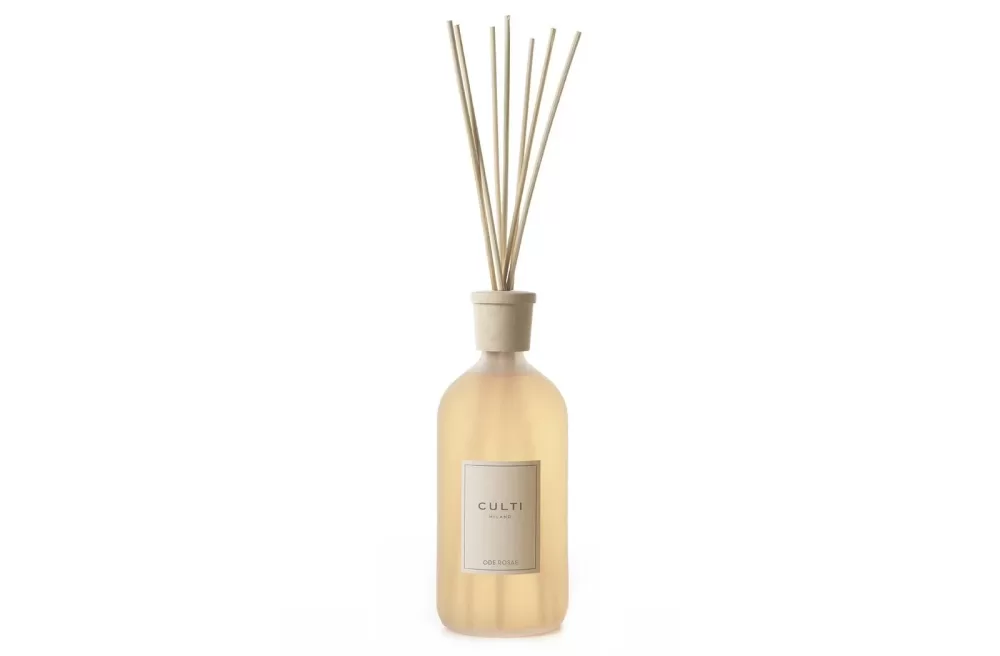 Culti Milano Ode Rosae Diffuser 1000 ml – Eleganter Raumduft mit marokkanischer Rose, Vetiver & Osmanthus, ideal für anspruchsvolle Duftliebhaber