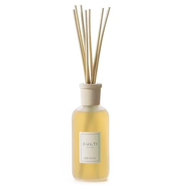 Culti Milano Ode Rosae Diffuser 250 ml – Eleganter Raumduft mit marokkanischer Rose, Cassis & Vetiver, ideal für stilvolle Interiors