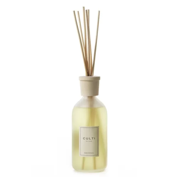 Culti Milano Ode Rosae Diffuser 500 ml – Eleganter Raumduft mit marokkanischer Rose, Vetiver & Osmanthus, ideal für stilvolles Ambiente