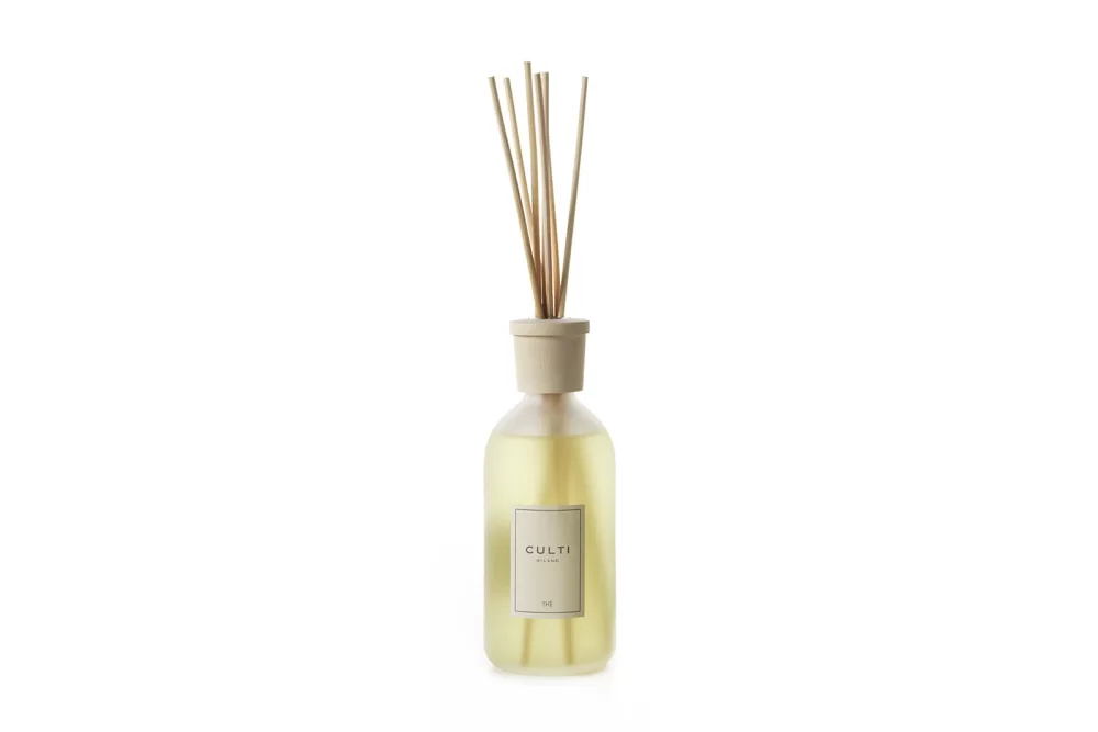 Culti Milano Thé Diffuser 500 ml – Aromatischer Raumduft mit Bergamotte, Sencha-Tee & Guajak Holz für entspannende Atmosphäre