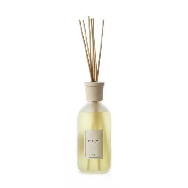 Culti Milano Thé Diffuser 500 ml – Aromatischer Raumduft mit Bergamotte, Sencha-Tee & Guajak Holz für entspannende Atmosphäre