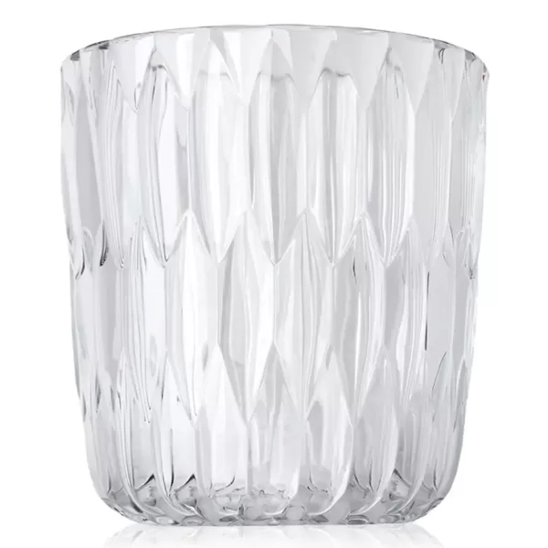 Kartell Jelly Vase - Kristall Design, einzigartige Kunststoff-Oberfläche, dekorativ, vielseitig, hochwertig, Must-have für Designliebhaber