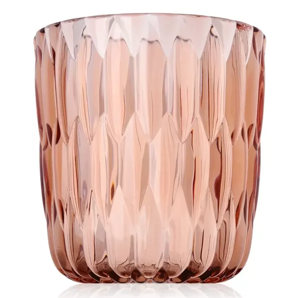 Kartell Jelly Vase in Rosa | Einzigartiges Design aus Kunststoff | Dekorative Blumentopf | Hochwertige Verarbeitung für jedes Zuhause