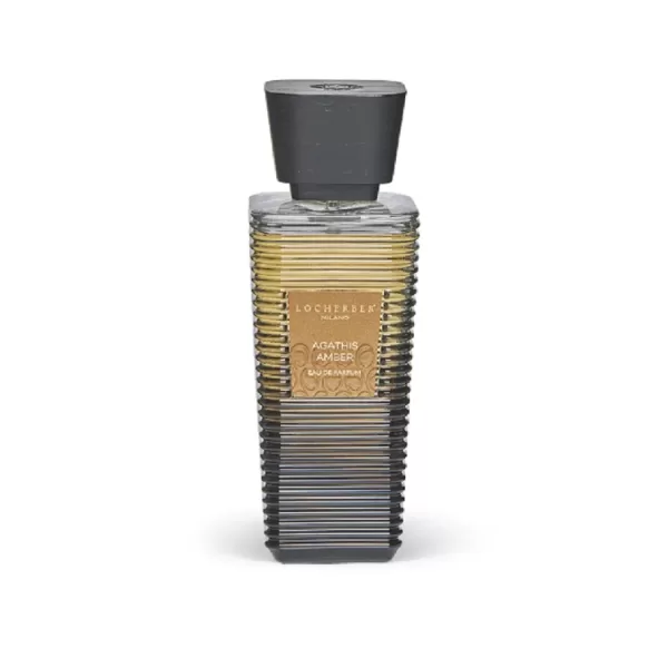 Locherber Milano Agathi's Amber Eau de Parfum Spray 100 ml | Skyline Collection | Edler Duft mit Bernstein, Weihrauch & Vanille