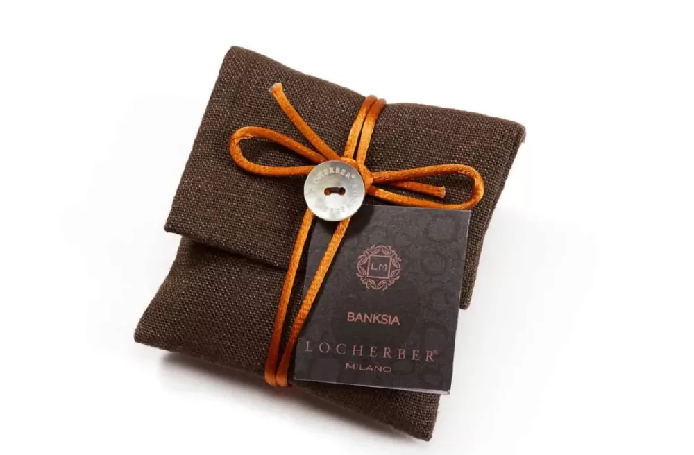 Locherber Milano Banksia Duftsachet | Skyline Collection | Aromatischer, holziger Duft mit Eukalyptus & Grapefruit, 100g