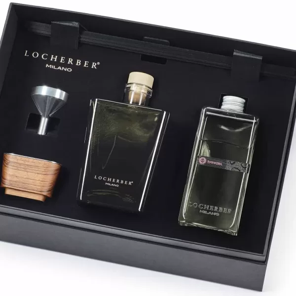 Locherber Milano Banksia Geschenkset 500 ml | Skyline Collection | Aromatischer, holziger Duft mit Eukalyptus & Grapefruit