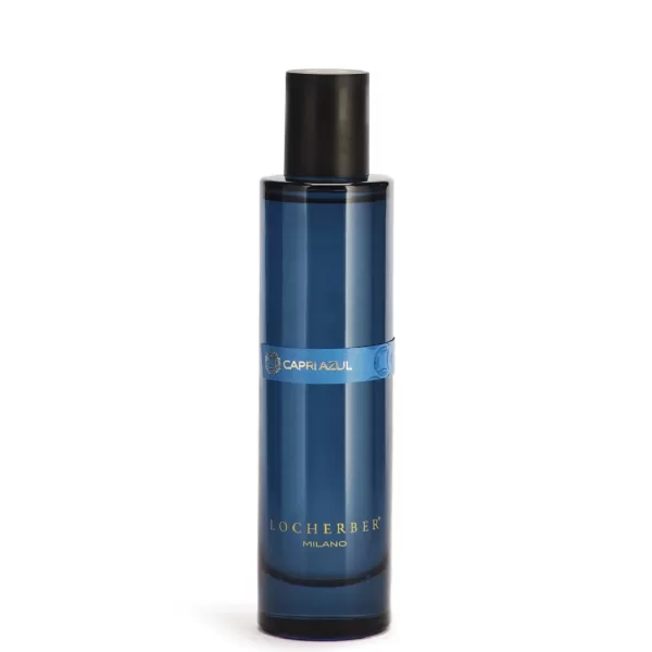 Locherber Milano Capri Azul Raumspray 100 ml | Skyline Collection | Frischer, blumiger Duft mit Zitrone & Jasmin | Luxuriöse Raumdeko