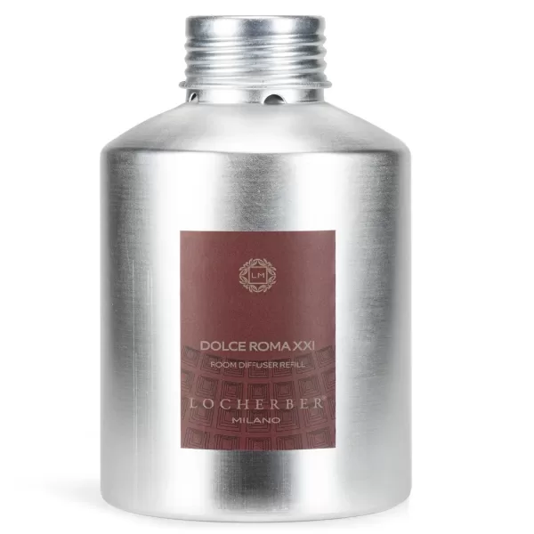 Locherber Milano Dolce Roma XXI Refill 2500 ml - Skyline Collection, Umweltfreundlicher Duft für Zuhause, ätherische Öle, Italienischer Luxus