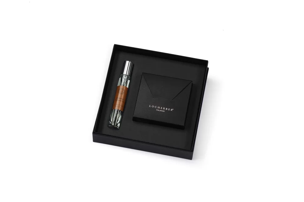 Locherber Milano Habana Tobacco Geschenkset | Eau de Parfum 10ml & Duftsachet | Skyline Collection | Exotischer Duft für Entdecker