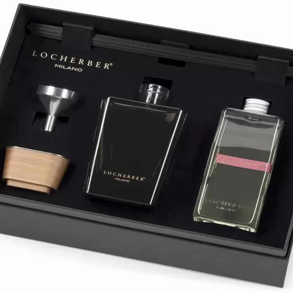 Locherber Milano Madeleine Rose Geschenkset 500 ml | Mood Collection | Fruchtiger, floraler Duft mit Damaszener Rose & Vanille