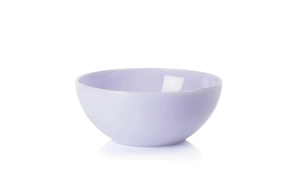 Lucie Kaas MILK Schale Medium Ø14 cm Lavendel – Handgefertigtes Opalglas, mikrowellen- und spülmaschinenfest, perfekte Pastellfarbe für jeden Tisch.