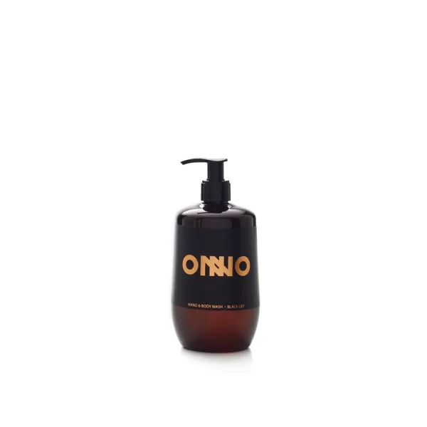 Onno Black Lily Waschgel 500 ml – Körper & Hände, orientalisch, vegan, pH-neutral, Oud-Holz, Patchouli, Leder, ohne Parabene & Sulfate