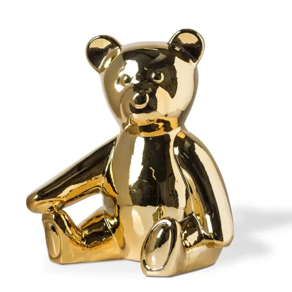 Pols Potten Teddy Moneybox - Niedliche Plüsch-Teddy Spardose für Münzen | Dekoratives Geschenk & Regalaccessoire