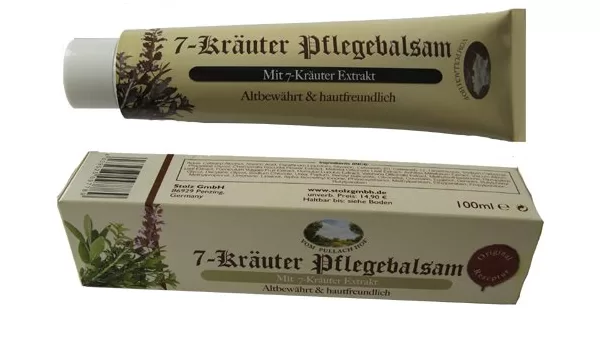 7-Kräuter-Pflegebalsam 100 ml vom Pullach Hof – Hautfreundlich, normalisierend & balancierend für tägliche Pflege mit wertvollen Kräuterextrakten