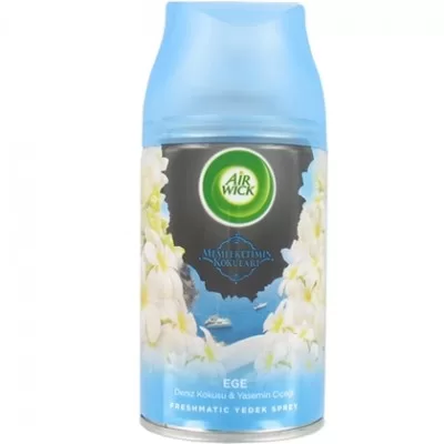 Airwick Freshmatic Max Nachfüllung - Kokos & Jasmin Duft, Automatischer Lufterfrischer, 250ml, Frische für Zuhause