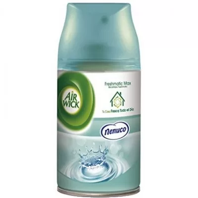 Airwick Freshmatic Max Nachfüllung – Nenuco Duft, automatische Raumbeduftung, langanhaltender Frische, 250ml, ideal für Zuhause