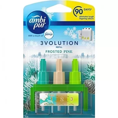 Ambi Pur 3volution Frosted Pine - Electric Refill für langanhaltende Frische und angenehmen Duft in jedem Raum