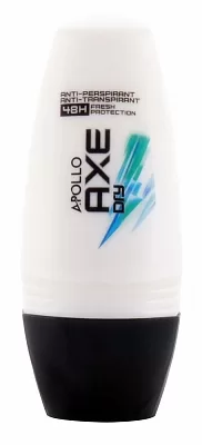 Axe Apollo Deo Roll-On Dry - 3 Stuks, Effectieve Bescherming Tegen Transpiratie, Frisse Geur, Ideaal Voor Droge Oksels