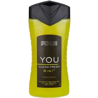 Axe Douchegel You Clean Fresh 250ml – Modern Manne geur voor een Verfrissende Doucheervaring