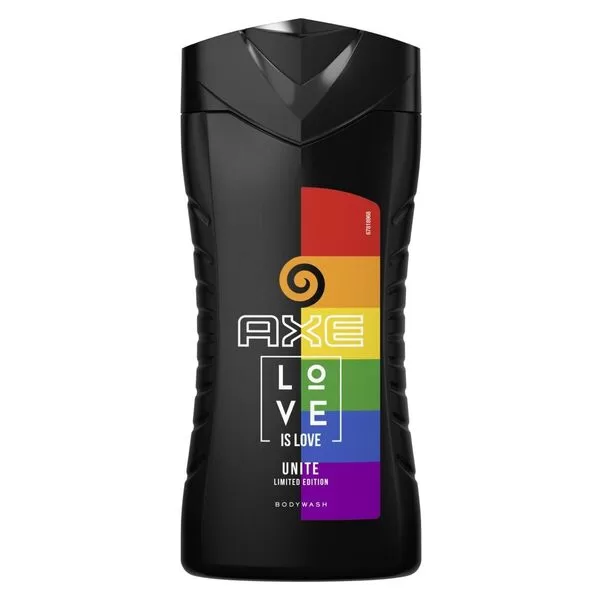 AXE UNITE LOVE IS LOVE Bodywash - 3 Stuks, Hydraterende Douchegel voor Dagelijks Gebruik, Verzorgt en Reinigt de Huid