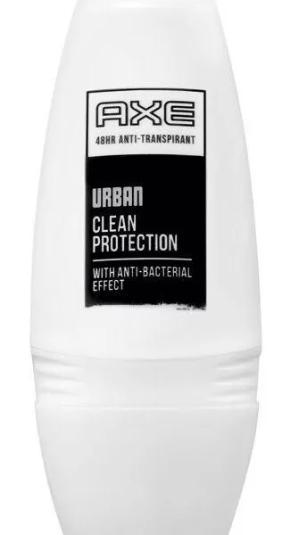 Axe Urban Anti-Transpirant Deodorant Roll-On 3er Set – 50 ml, 48h Schutz, antibakteriell, Duft: Tabak & Amber, frisch & selbstbewusst