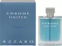 Azzaro Chrome United Eau de Toilette Spray 100 ml - Frischer Herren-Duft für jeden Anlass, langanhaltend und elegant