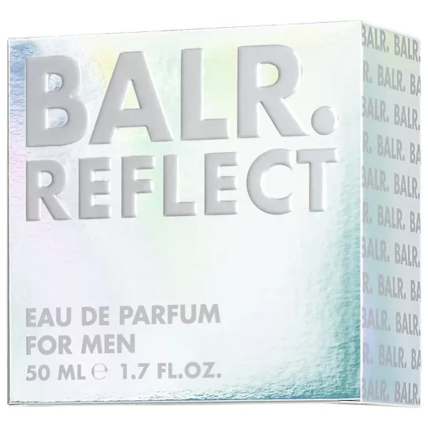 BALR. MEN Reflect Man Eau de Parfum 50ml – Zomerse geur met aquatische & citrusnoten, iconisch design voor de zelfverzekerde man